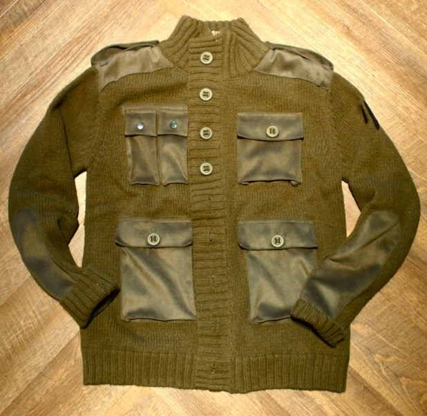 Nobis Military Cardigan: $325