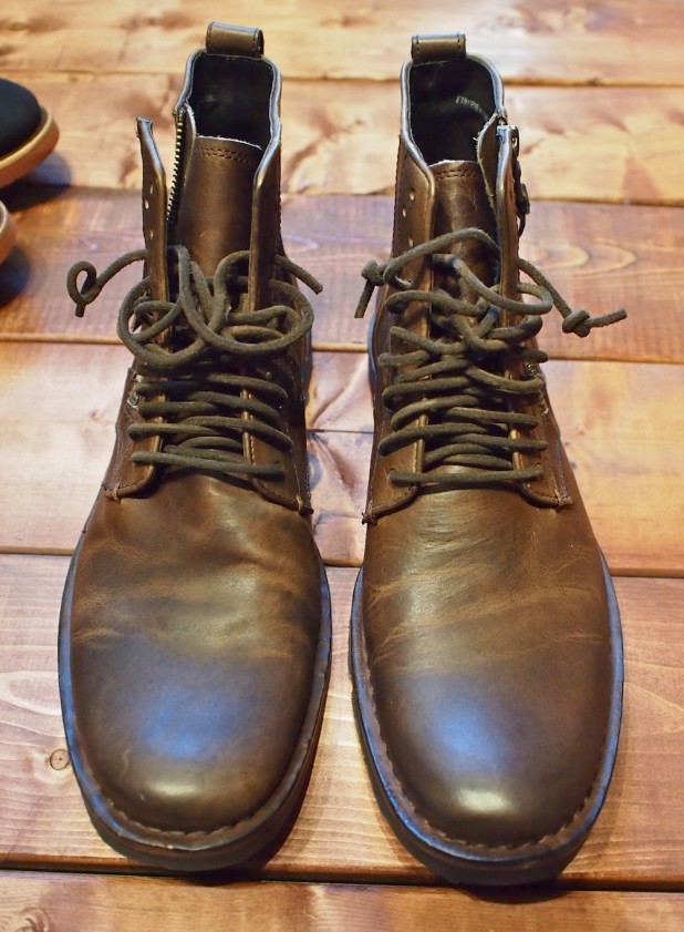 John Varvatos Barret Side Zip Leather Boot: $350