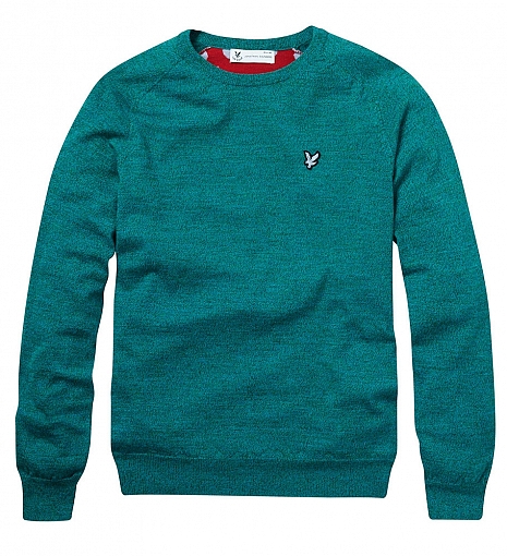 LYLE-and- SCOTT-POLKA-DOT-FRONT-SWEATER