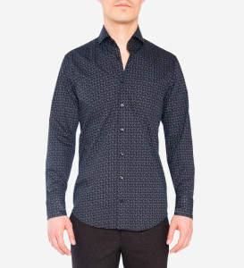 Blue Industry Paisley Print Shirt $155