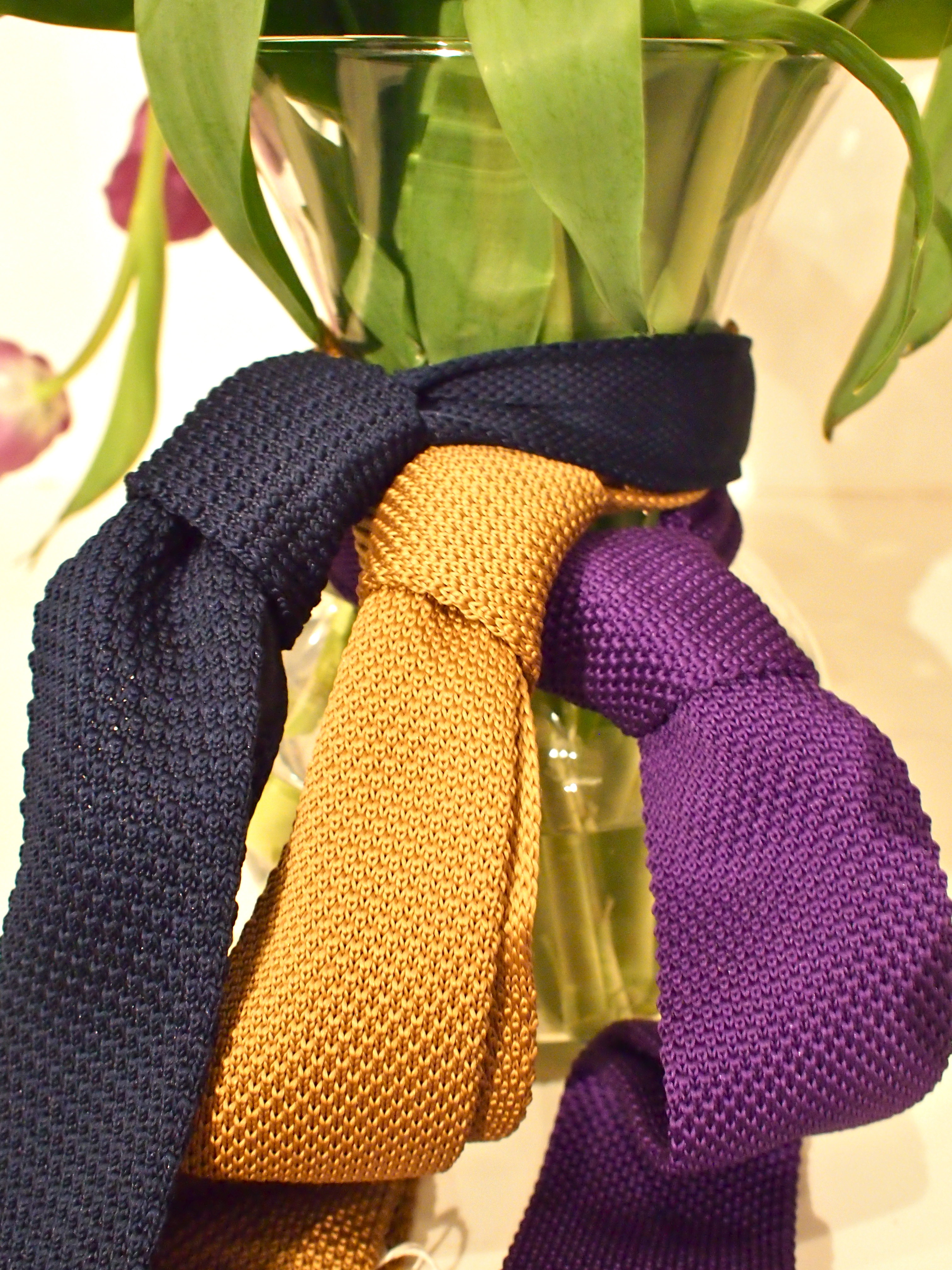 Amazing Knit Ties for Spring by Haight & Ashbury, Dibi & Van Gils ...
