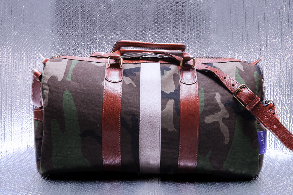 Monte and Coe Westpoint Camo Bag $389