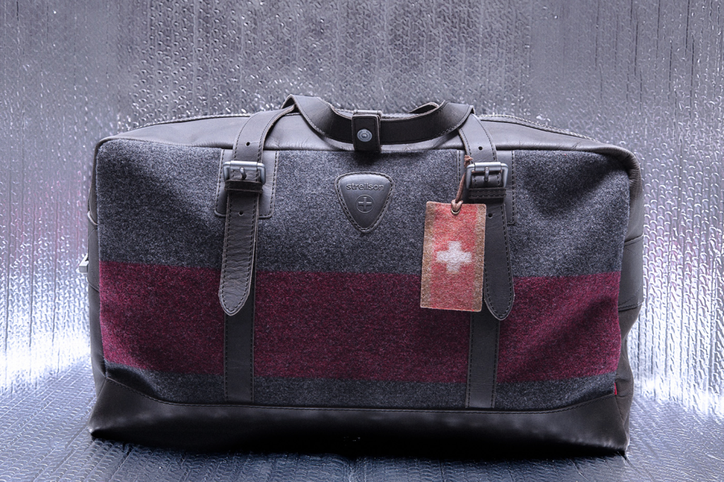 Strellson Swiss Cross Leather/Fabric Bag: $368