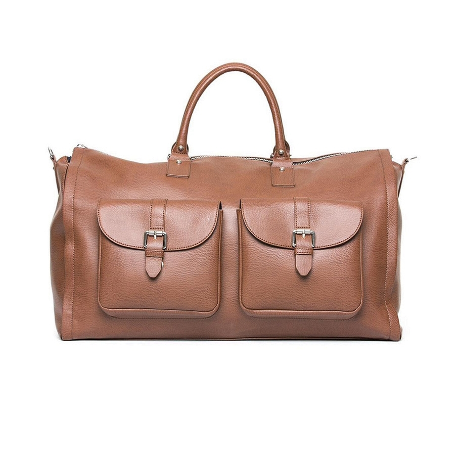 Hook & Albert Saffiano Leather Garment Weekender Bag: $639