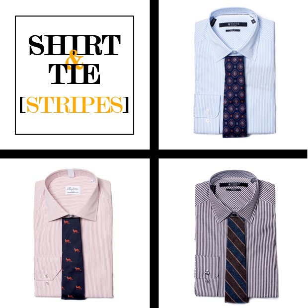 SHIRT-AND-TIE-STRIPES