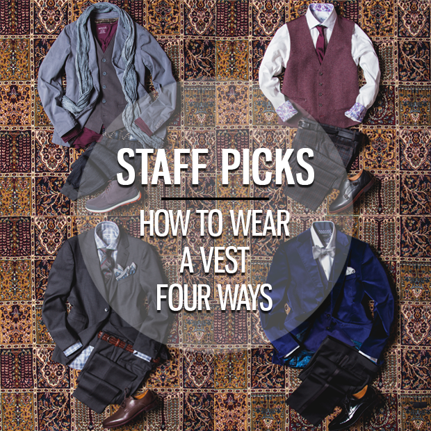 Staff Picks: How To Wear A Vest Four Ways | GOTSTYLE