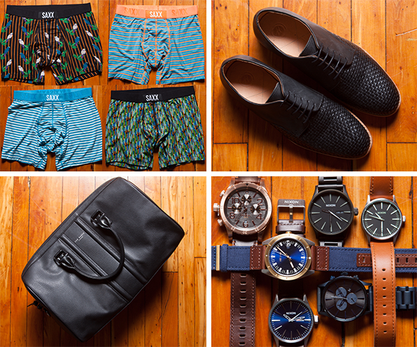 New Arrivals Spring/Summer 2015: Men's Accessories From Nixon, Ted Baker,  Krane, Saxx, John Varvatos, Hudson Shoes, Sully Wong, Duchamp and Happy  Socks
