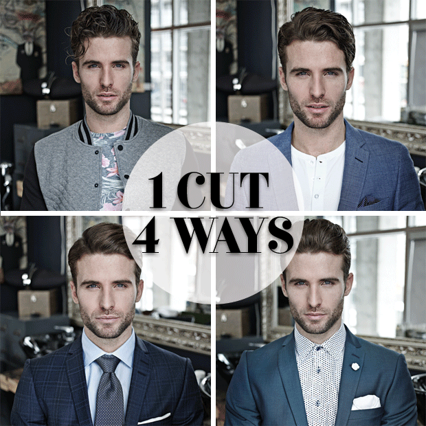 How To Style Your Hair: 1 Cut 4 Ways | GOTSTYLE