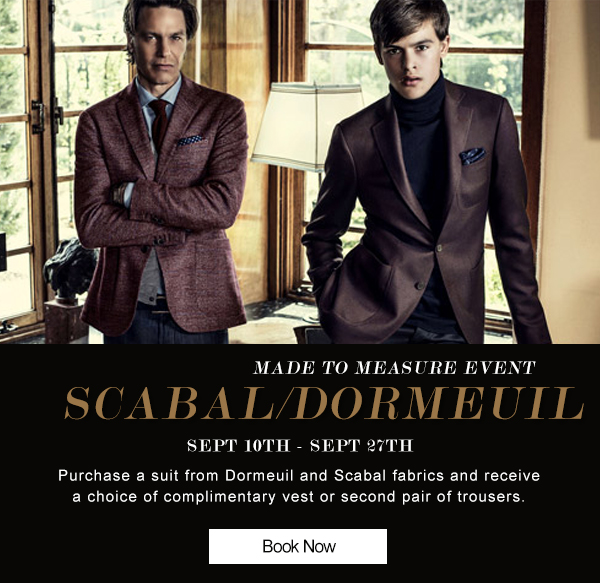 Scabal & Dormeuil Exclusive Made to Measure Event – Gotstyle