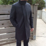 New Arrivals Tiger Of Sweden - Leonard Melton Wool High Collar Coat