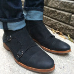 New Arrivals J Shoes - Dorado Double Monk Strap Leather Chukka Boot