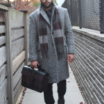 Eidos Napoli - Palermo Herringbone Overcoat $1450