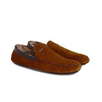 <a href="http://shop.gotstyle.ca/ted-baker-maddoxx-faux-fur-moccasin-slippers/dp/59337">Ted Baker Maddoxx Faux Fur Moccasin Slippers $120</a> 
