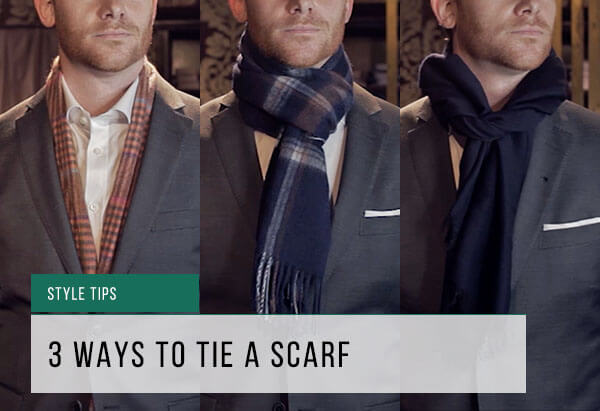 ways to tie a scarf