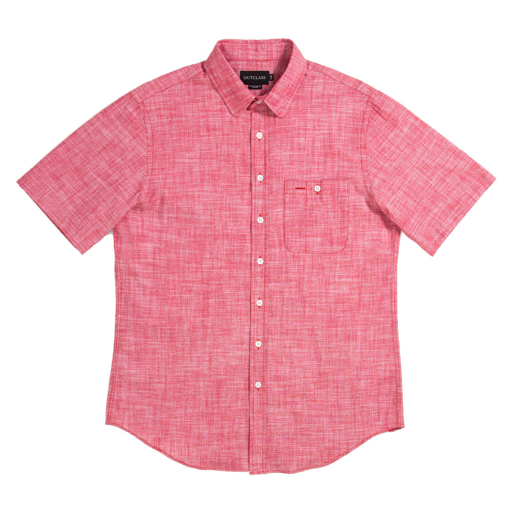 <a href=“http://shop.gotstyle.ca/outclass-chambray-utility-ss-shirt-w-chest-pocket/dp/66633”>Red Chambray Shirt</a>