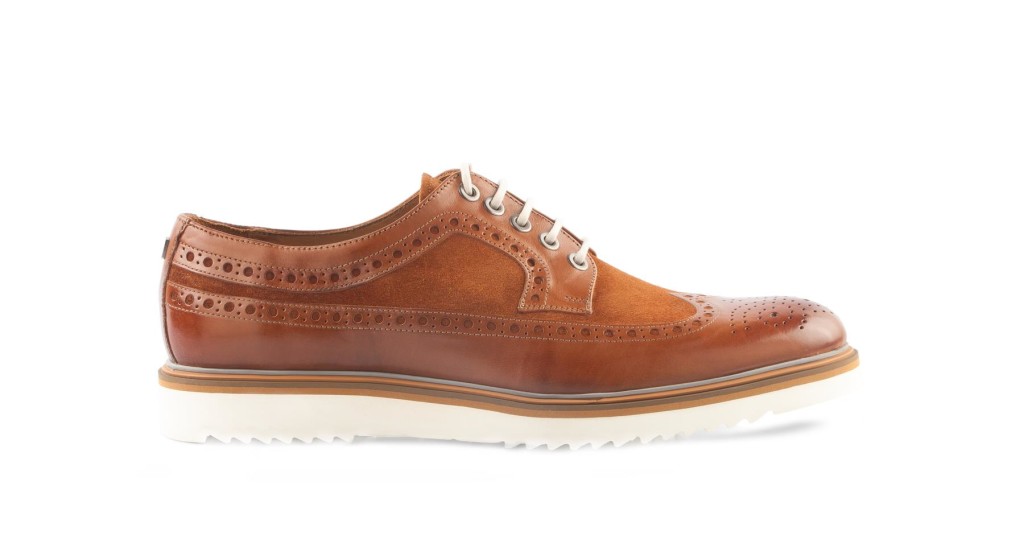 Suede/Leather Brogue $375