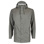 Rains grey raincoat transitional outerwear