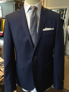 soft blue suit