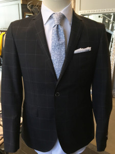 windowpane barberis wool suit