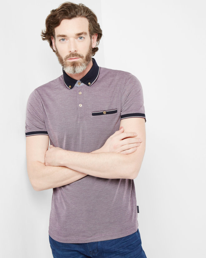 purple ted baker polo | GOTSTYLE