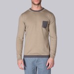 <a href="https://shop.gotstyle.ca/and39-masq-crew-neck-sweater-w-chest-pocket-and-contrasts/dp/66786">+39 Masq - Crew Neck Sweater $185</a>