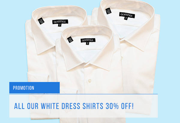 sale white dress shirts